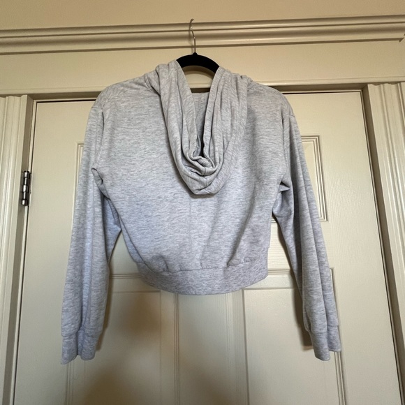 Garage Cropped Zippy Hoodie - Picture 2 of 2